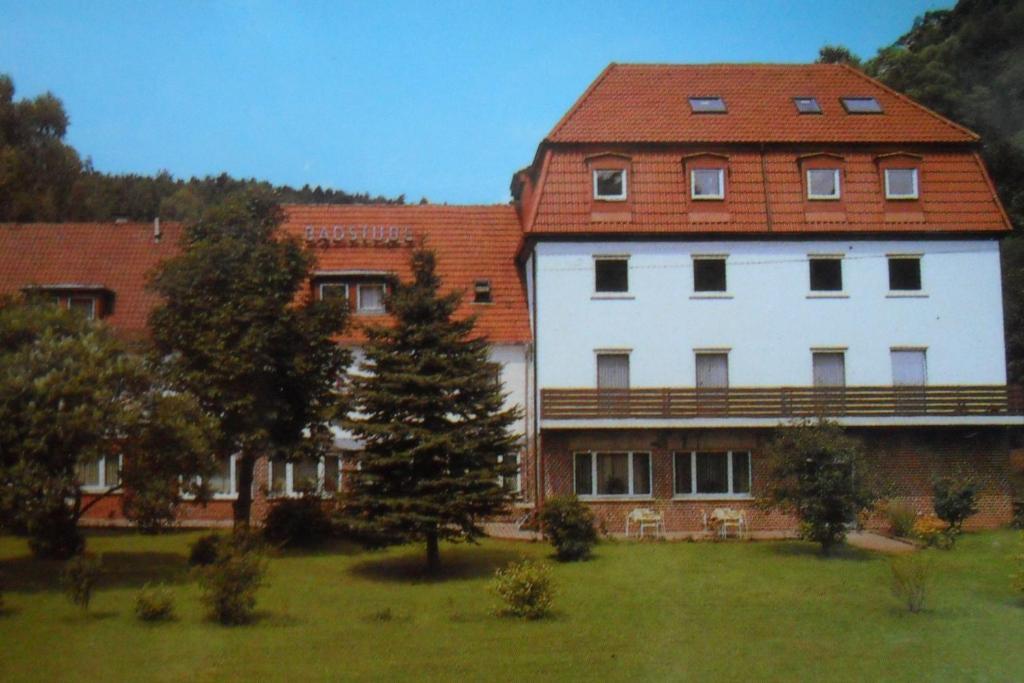 Hotel Badstube Otterberg Bagian luar foto