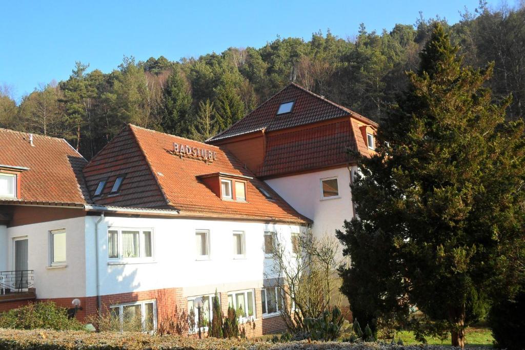 Hotel Badstube Otterberg Bagian luar foto